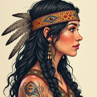 Understanding Native American Women Tattoo Meanings: A Guide to Symbolism & Respect