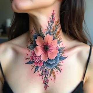 Neck Cover Up Tattoo Ideas: Healing & Transformation