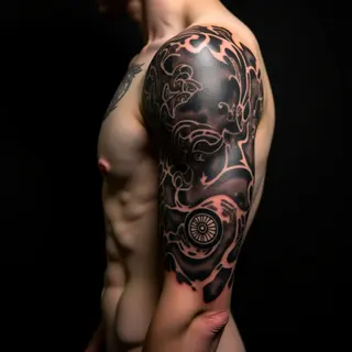 Neo Traditional Biomechanical Body Tattoos: A Guide