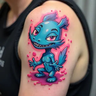 New School Tattoo Style: A Guide to Vibrant, Cartoonish Art