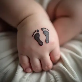 Gentle Inks: Newborn Baby Tattoo Ideas & Meaning