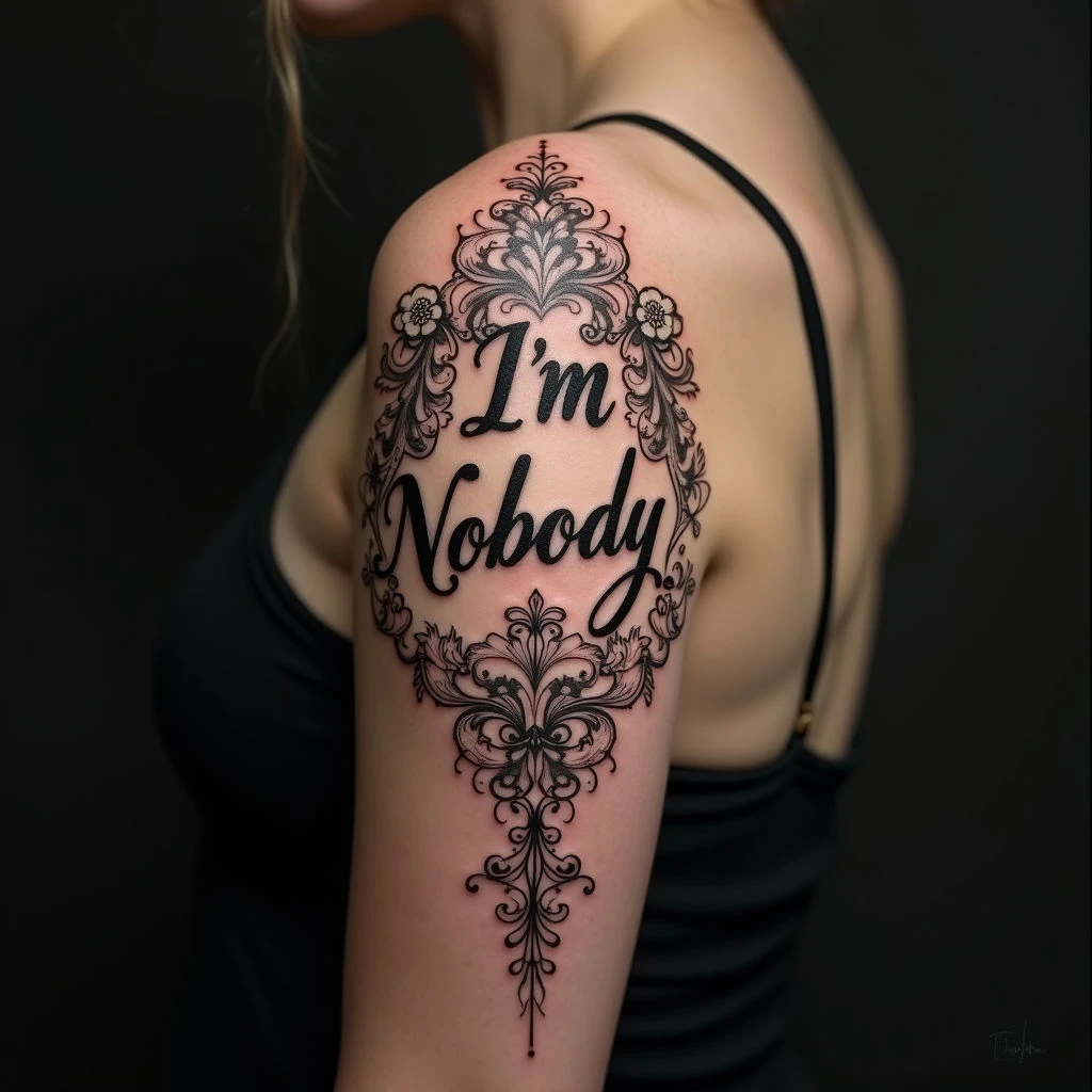 Decoding the 'Nobody' Tattoo: Meaning & Design Inspirations