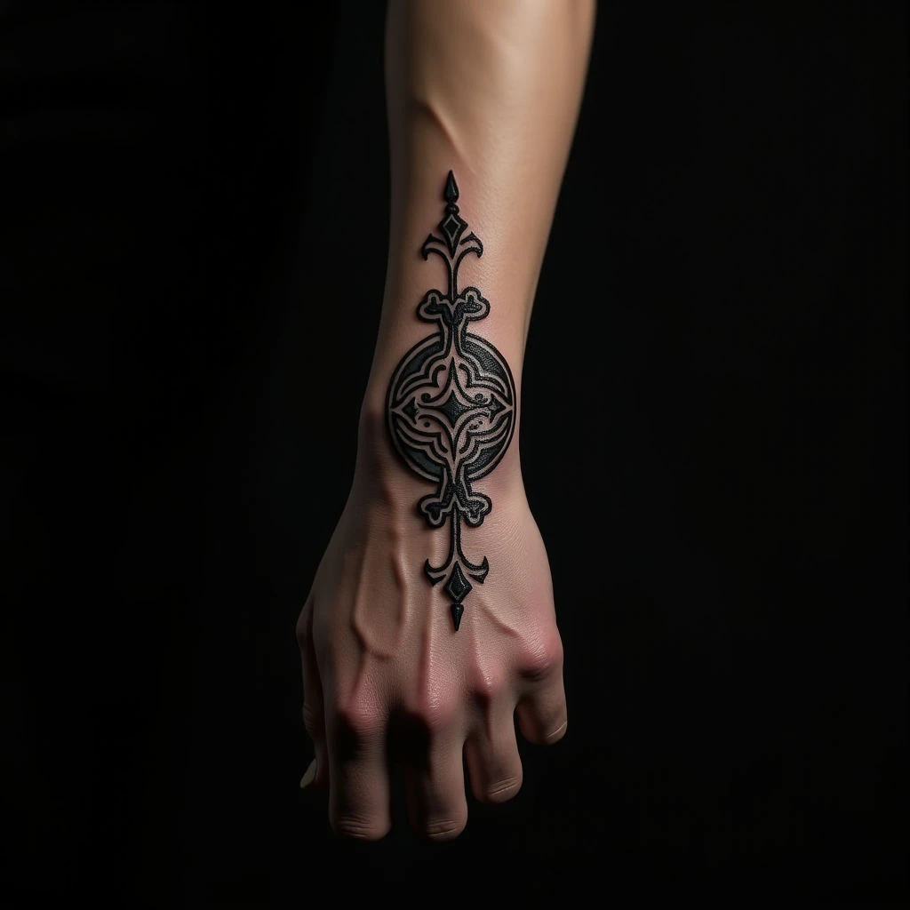 Norse Symbols & Meanings: Powerful Wrist Tattoos in Oriental Style