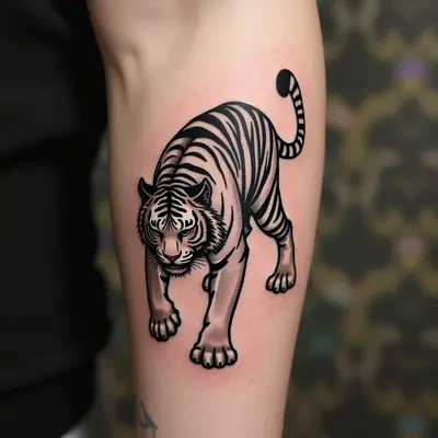 Dynamic Tiger Flash: Old School Meets Japanese Tradition