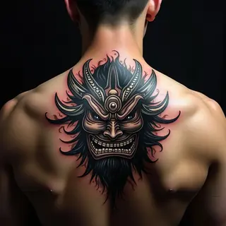 Oni Mask Tattoo Design: A Guide to Meaning and Aesthetics