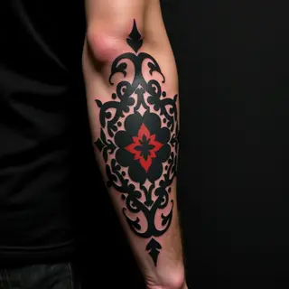 Ornamental Old School Forearm Tattoos: XL Designs & Inspiration