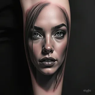 Photorealistic Portrait: Capturing Emotion in Grey Scale