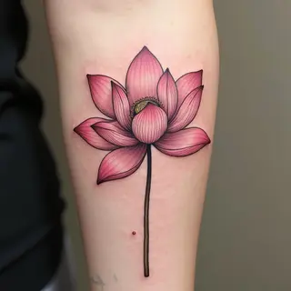 Unveiling the Symbolism of the Pink Lotus Flower Tattoo