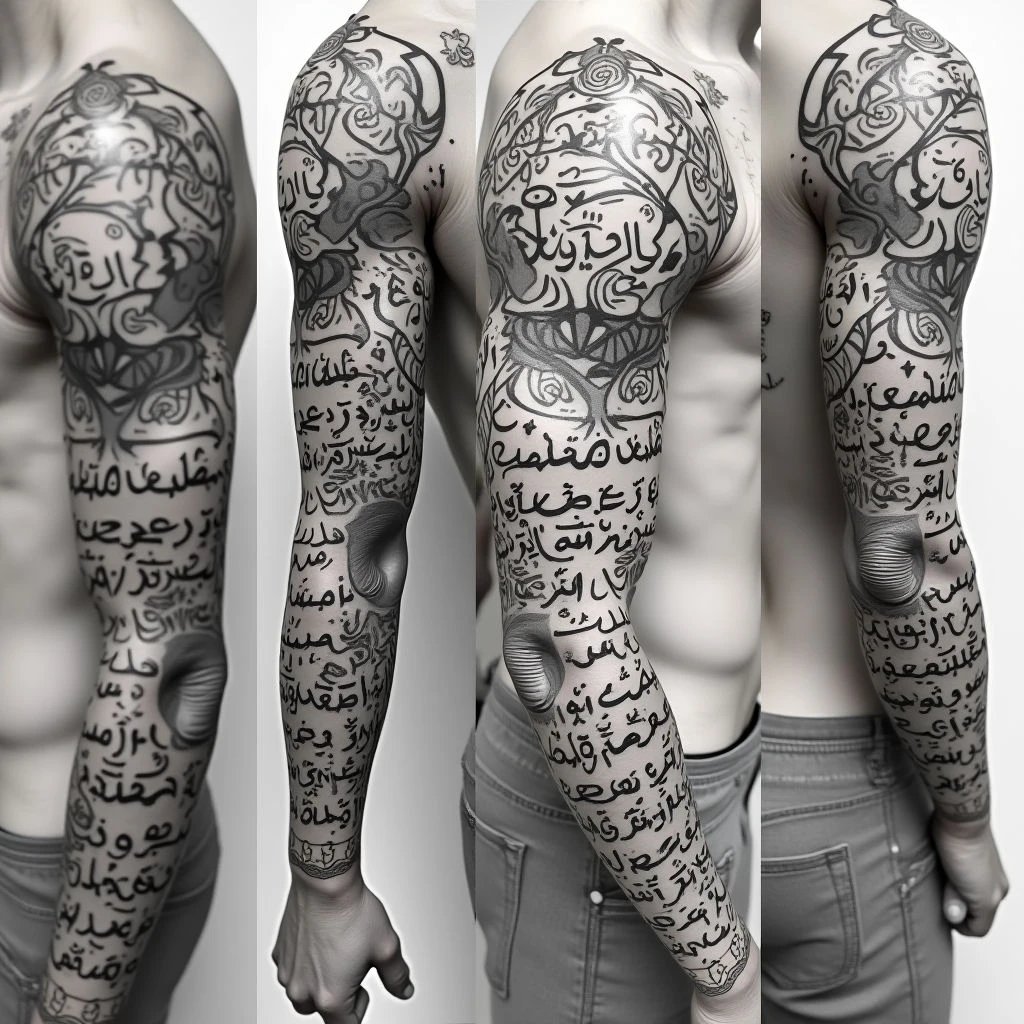 Polyglot Tattoo Sleeves: A Global Language on Skin