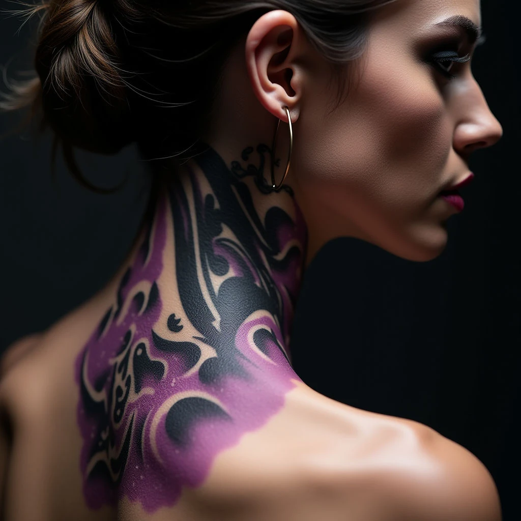 Subtle Spine Tattoos Inspired by Famous Actors' Faces