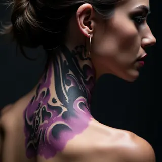 Subtle Spine Tattoos Inspired by Famous Actors' Faces