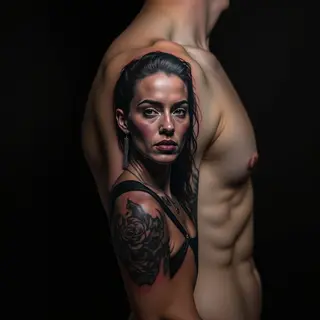 Famous Faces: Minimalist Tattoos of Celebrities