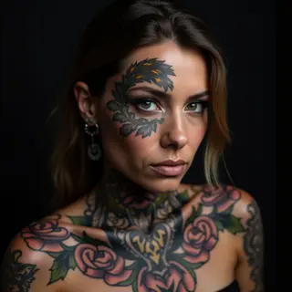Facial Tattoos of the Famous: A Realism Lookbook