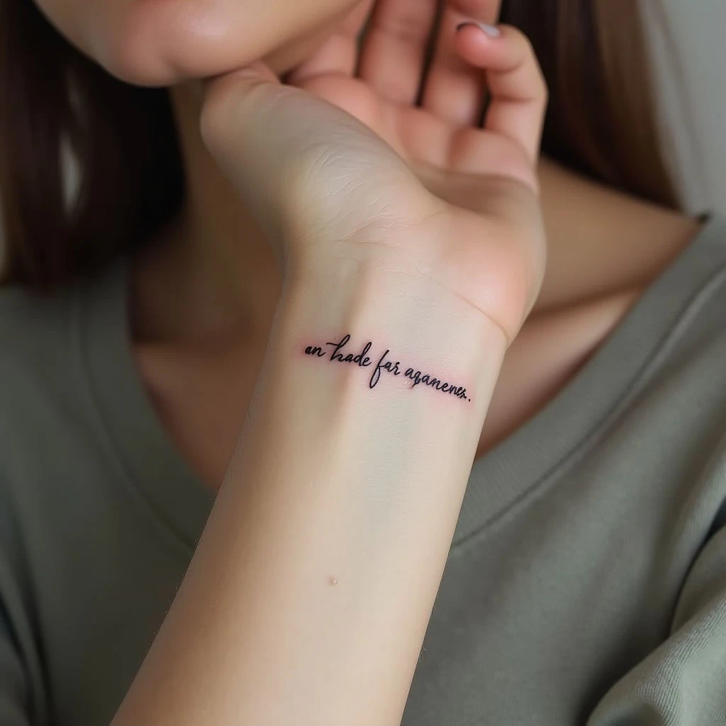 Quote Tattoo Ideas for Women: Finding Meaning in Ink
