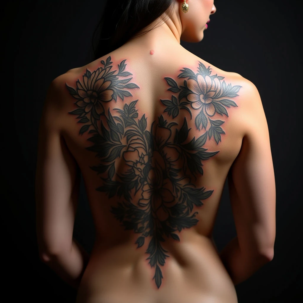 Stunning Realism Cover-Up Ideas for Your Back (XXL)