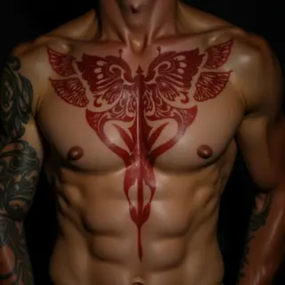 Sternum Dotwork Tattoos: Celebrity Inspiration & Design Ideas