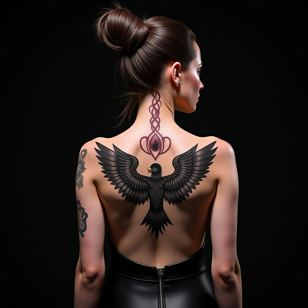 Gothic Quarter Sleeve Tattoos for Women: Pink Realism Inspiration