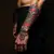 Stunning Oriental Hand Sleeve Tattoos in Realism