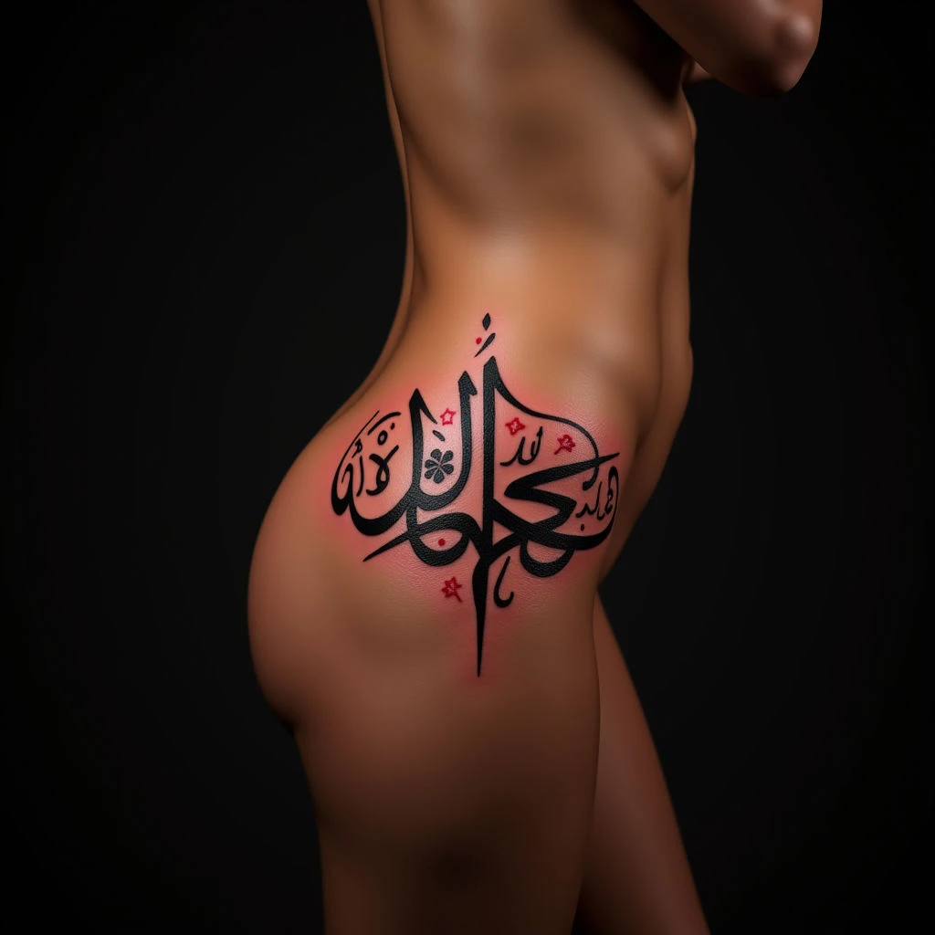 Rihanna Inspired Arabic Tattoo Designs & Meaning