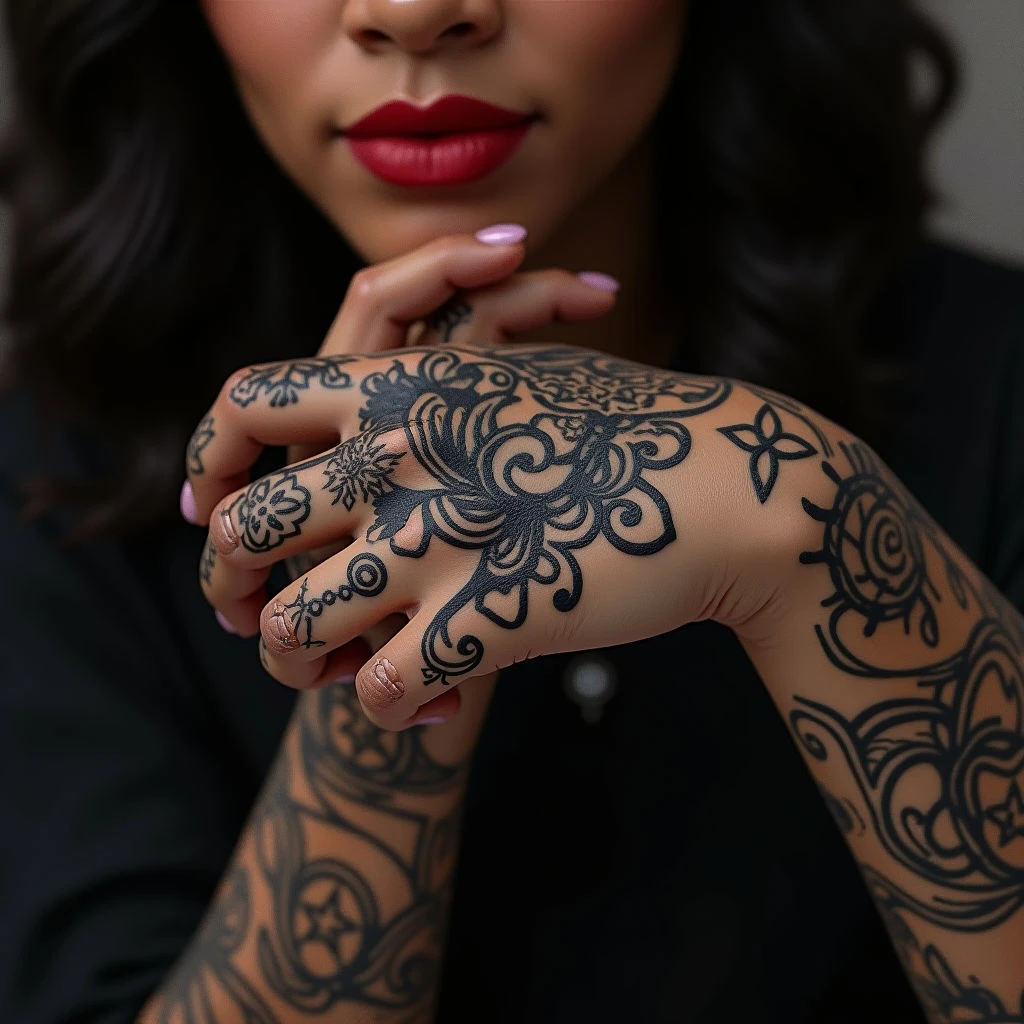 What Does Rihanna’s Hand Tattoo Mean?