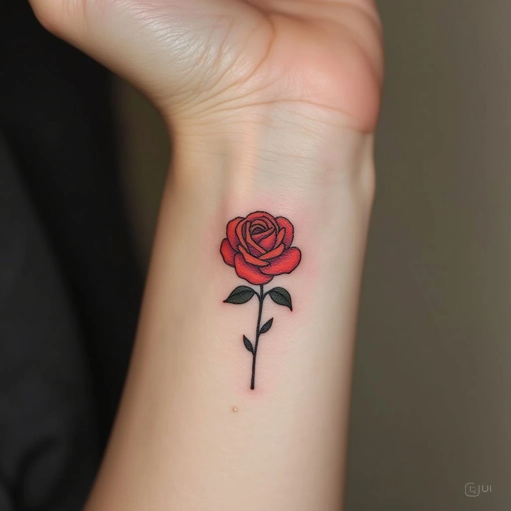 Small Rose Tattoo Designs for Women: A Blossoming Guide