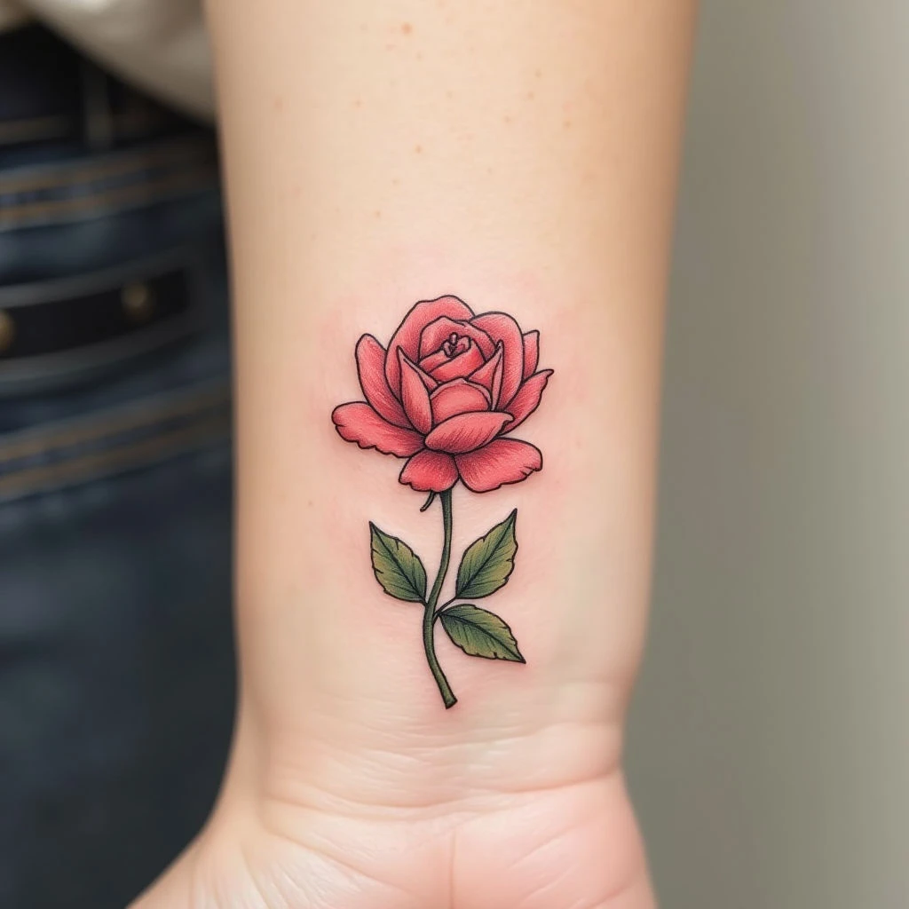 Small Rose Tattoo Designs for Women: A Blooming Guide