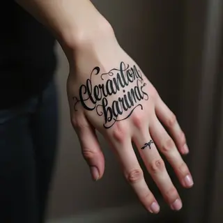 Script Tattoo Font Readability: Choosing the Right Style