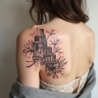 Shoulder Cover Up Tattoos for Ladies: Art in Progress