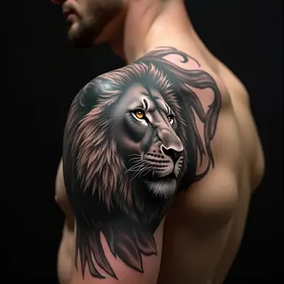 Roaring Shoulder Lion Tattoo Ideas: A Guide to Symbolism & Design