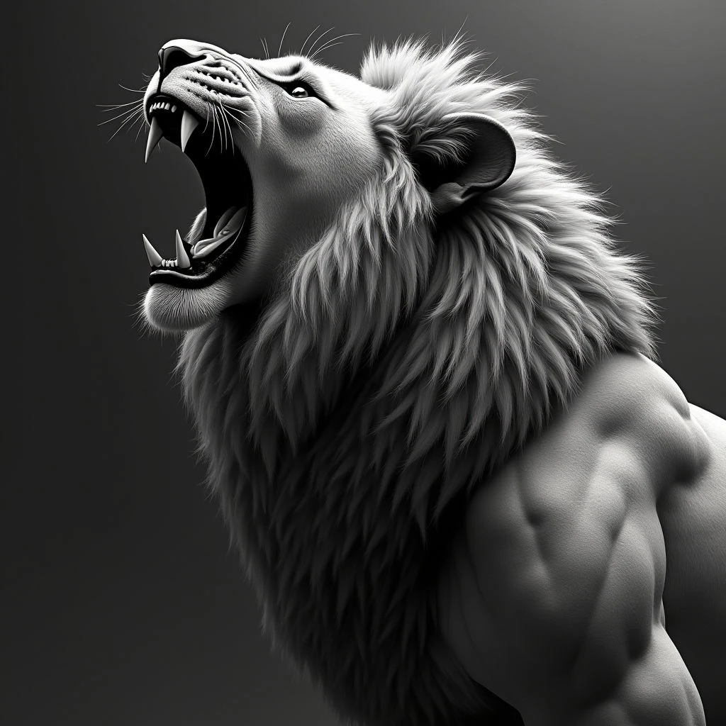Roaring Shoulder Lion Tattoo Designs & Meanings