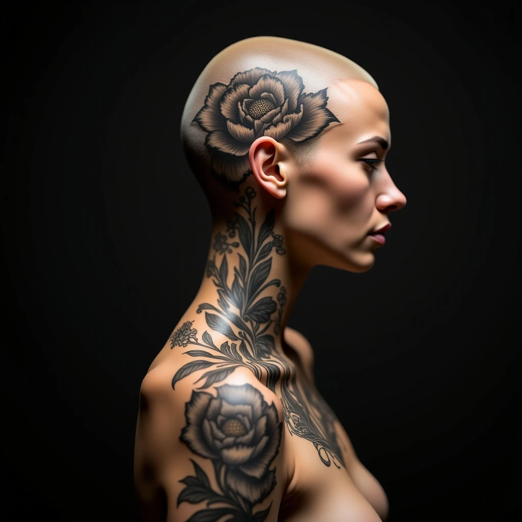 Simple Flower Tattoos with Deep Meaning & Symbolism