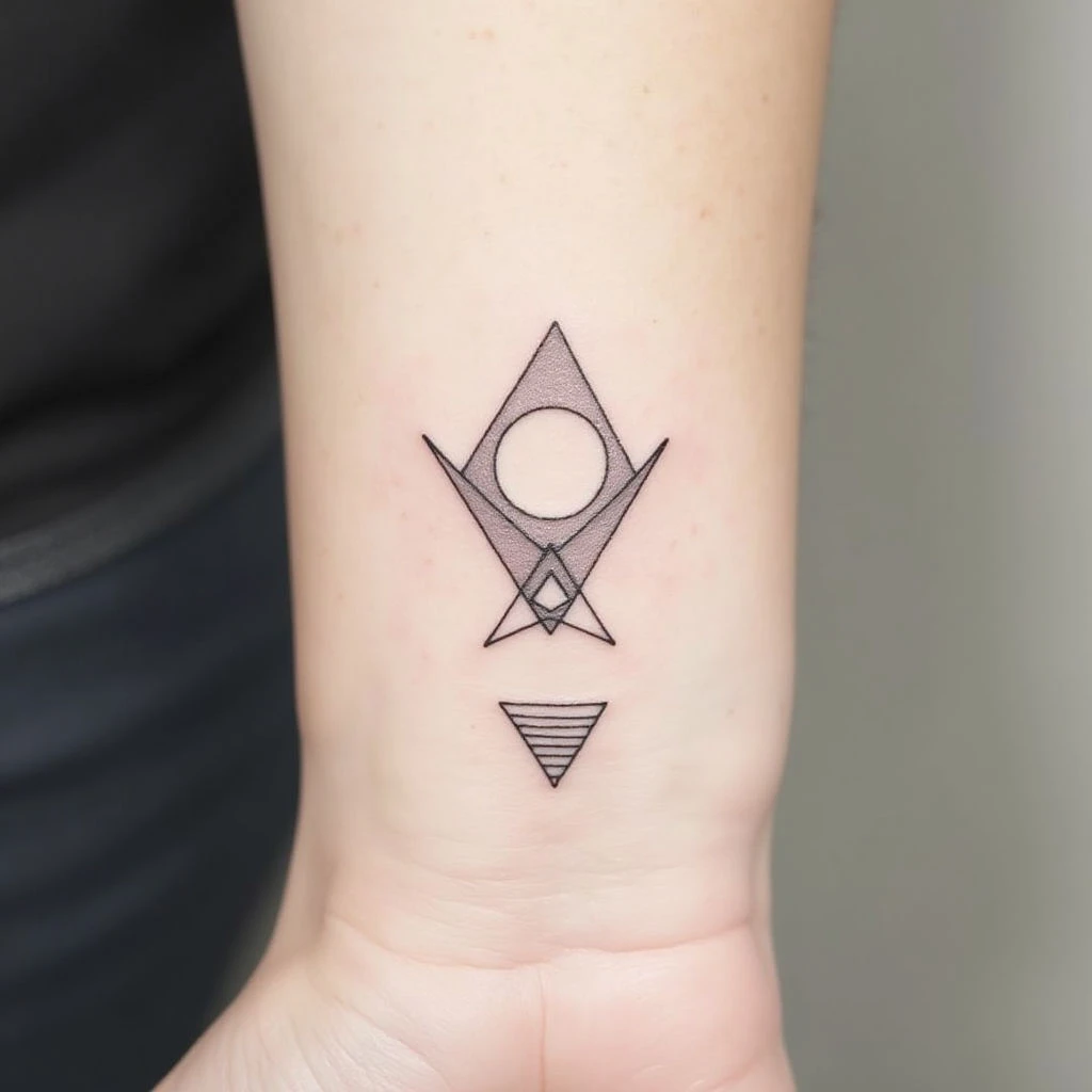 Simple Geometric Tattoo Designs With Meaning