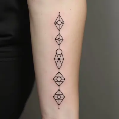 Minimalist Geometric Tattoo Designs: Inspiration & Style Guide