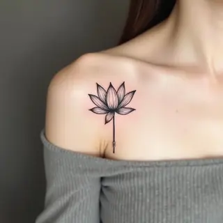 Simple Lotus Tattoo Design: Meaning & Inspiration