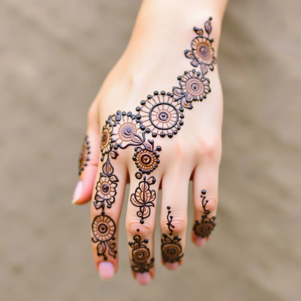 Simple Mehndi Design: A Guide to Elegant Temporary Tattoos