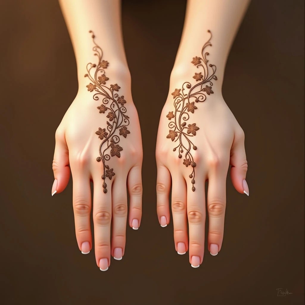 Simple Mehndi Designs for Hands: Easy & Beautiful Patterns