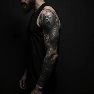 Simple Tattoos with Profound Meaning for Men: A Guide to Darkness
