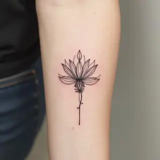 Elegant Simplicity: Unique Tattoo Designs