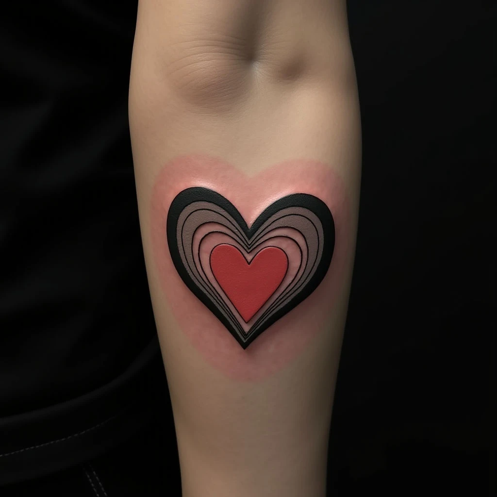 Small Sister Tattoos for 3: Dotwork Forearm Designs