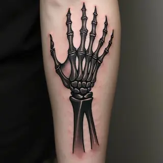 Skeleton Hand Tattoo Meaning: A Guide to Symbolism & Design