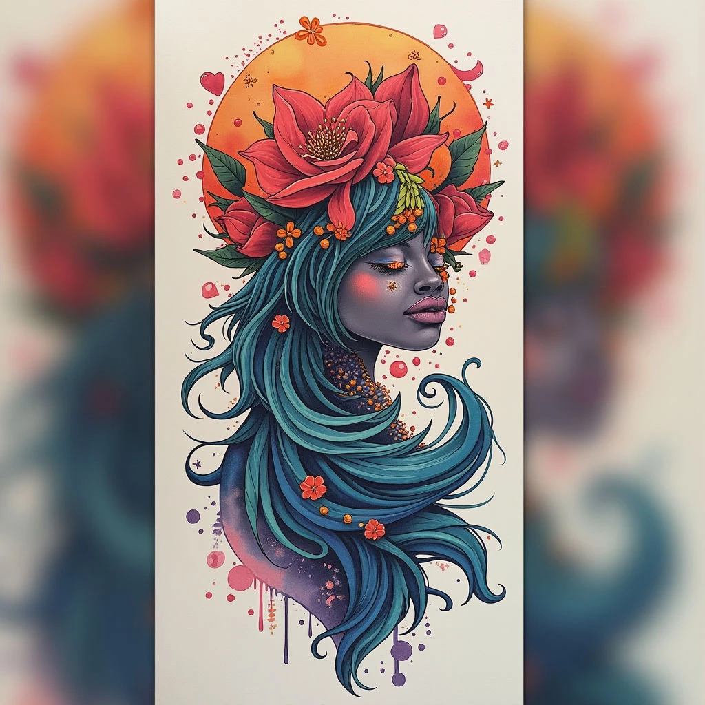 Vibrant Sleeve Color Tattoo Designs: A Guide to Expression & Inspiration