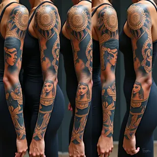Sleeve Tattoo Ideas for Black Females: A Spiritual Guide to Design & Meaning