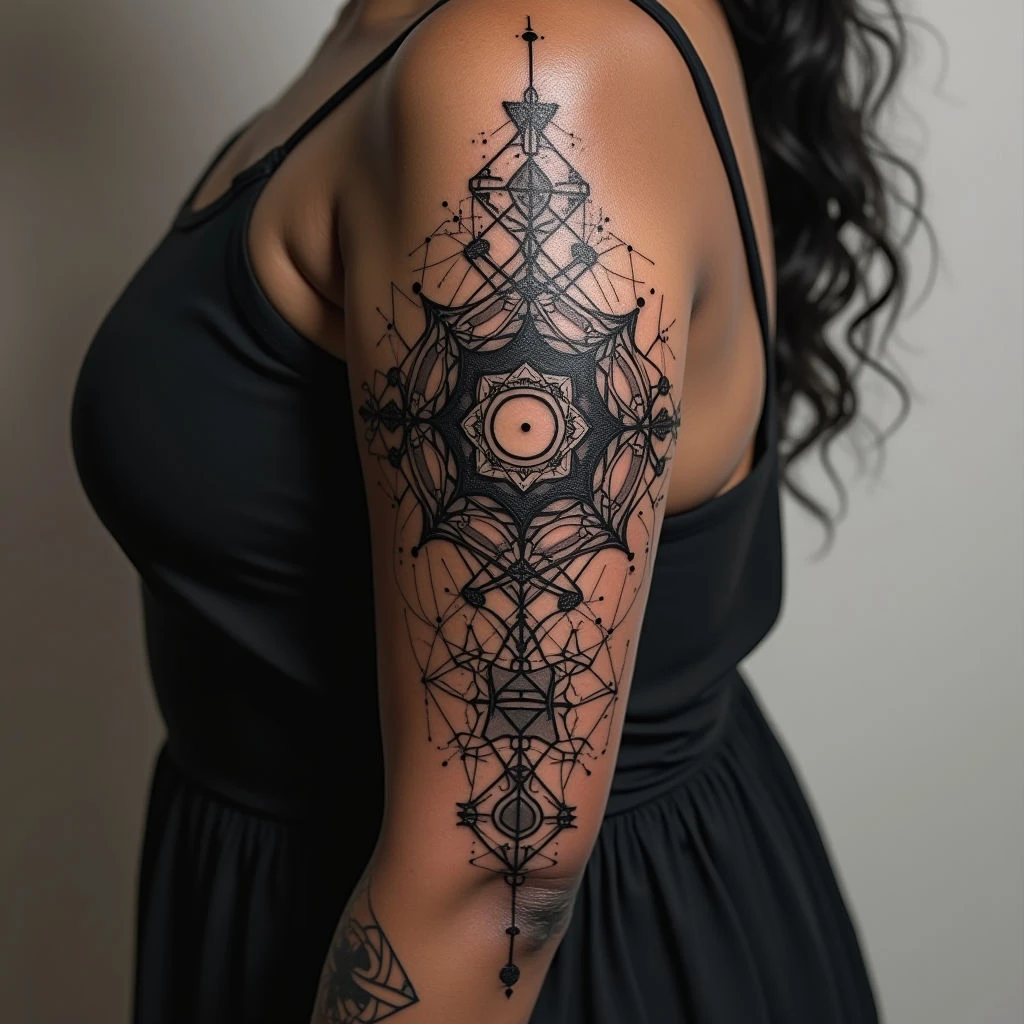 Sleeve Tattoo Ideas for Black Women: A Guide to Geometric Designs & Sacred Geometry