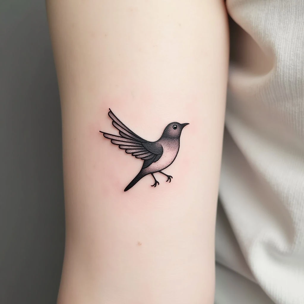 Small Bird Tattoo Ideas: Symbolism, Styles & Placement