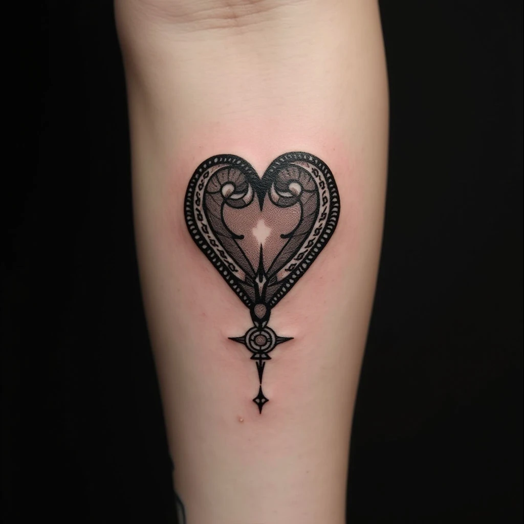 Small Black Heart Tattoo: Meaning & Symbolism