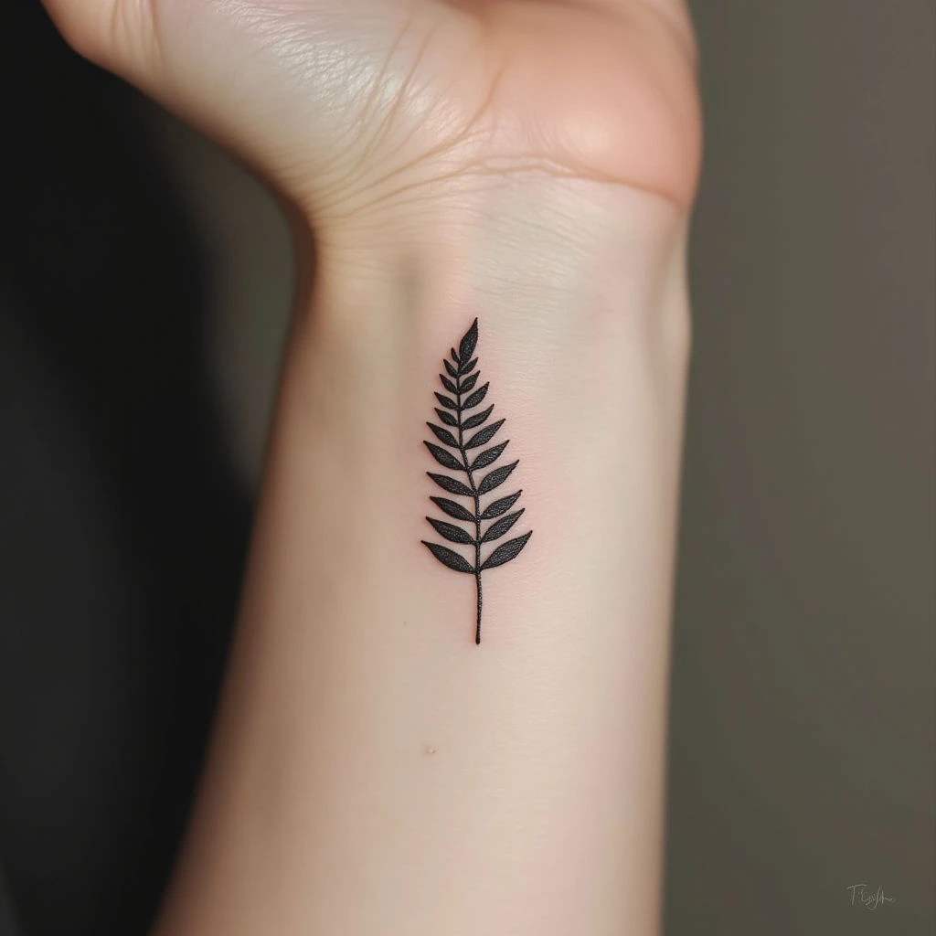 Delicate Black Tattoos: Minimalist Ideas for Her