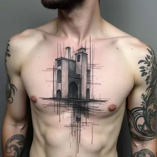Small Chest Cover Up Tattoos for Men: Designs & Inspiration