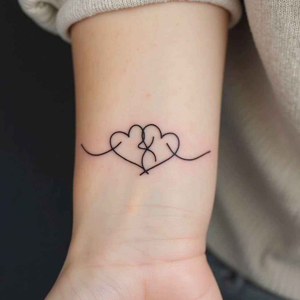 Small Couple Tattoo: Minimalist Designs with Meaning
