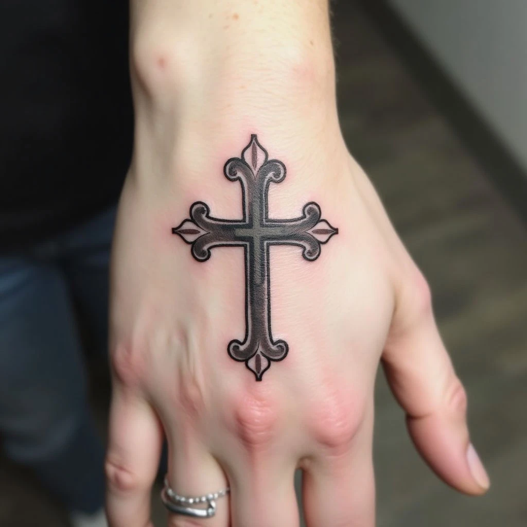Small Cross Tattoo on Hand: Meaning & Cultural Significance
