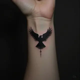 Small Dark Tattoo Ideas: Embracing Shadow & Meaning